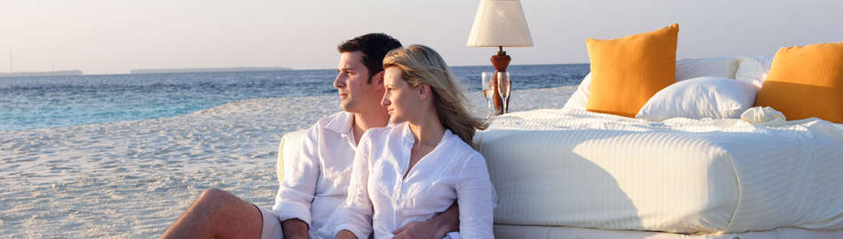 Romantic Maldives tour packages from Hyderabad, Honeymoon holiday packages from Hyd Love My Tour Romantic Maldives tour packages from Hyderabad to Hulhumale Island, Feydhoo, Banana Reef, tour packages from Hyd & Best tour operators from Hyd Love My Tour